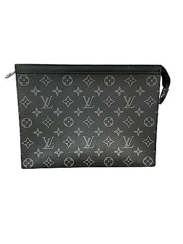 Louis Vuitton Louis Vuitton Pochette Voyage MM Second Bag, Monogram Eclipse, Canvas, M61692 (view 1)
