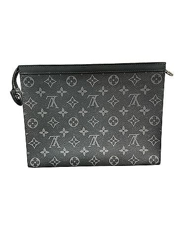 Louis Vuitton Louis Vuitton Pochette Voyage MM Second Bag, Monogram Eclipse, Canvas, M61692 (view 2)