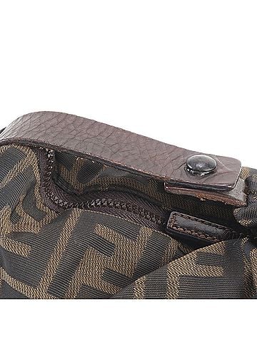 Fendi Fendi Zucca Pouch 26540 Leather Canvas Handbag for Women (view 2)