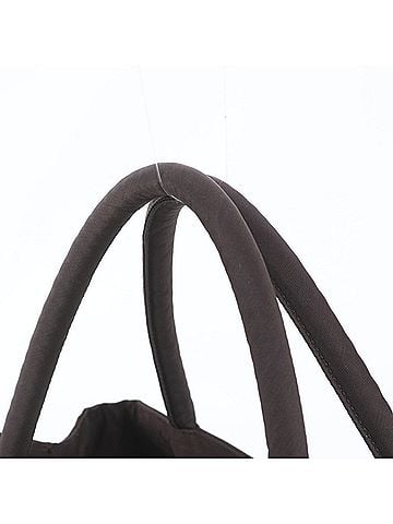 Prada Prada Tessuto Nylon Triangle Logo Tote Bag Shoulder Handbag Black Women's (view 2)