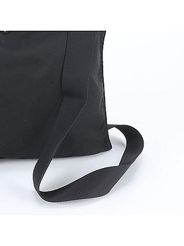 Prada Prada Tessuto Nylon Triangle Logo Leather Shoulder Bag Messenger Black Men's (view 2)