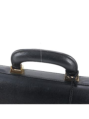 Loewe Loewe Anagram Leather Business Bag Briefcase Tote Black Men's (view 2)