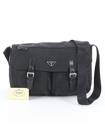Prada Prada Tessuto Nylon BT1738 Leather Shoulder Bag Messenger for Men (with Guarantee Card) (view 1)