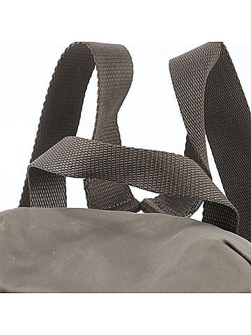 Prada Prada Tessuto Nylon Triangle Logo Leather Backpack for Women (view 2)
