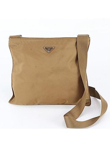 Prada Prada Tessuto Nylon Triangle Logo Leather Shoulder Bag Messenger for Men (view 1)