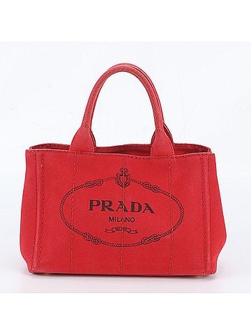Prada Prada Canapa Tote Bag, Shoulder Handbag - Brand Name Women's (view 1)