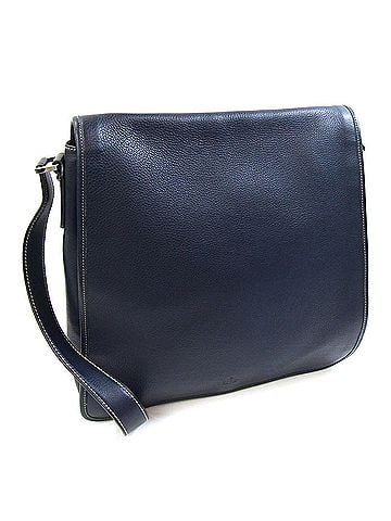Gucci Gucci Shoulder Bag 145840 Navy Leather Handbag Crossbody Men's GUCCI (view 1)