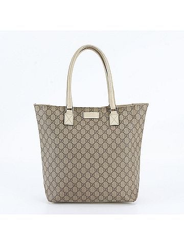 Gucci Gucci GG Supreme 131220 Leather Tote Bag Shoulder Handbag Brand Women's (view 1)
