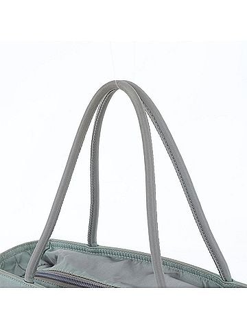 Prada Prada Tessuto Nylon Triangle Logo Tote Bag Shoulder Handbag Gray Brand Women's (view 2)