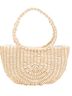 RACHEL ASHWELL Tan Ivory Shoulder Bag One size - photo 1
