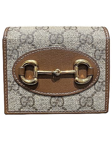 Gucci Gucci GUCCI Horsebit Bi-fold Wallet Leather 621891 (view 1)
