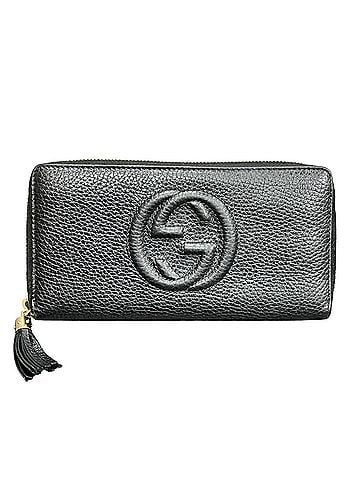 Gucci Gucci Soho Long Wallet, Leather, 598187 (view 1)