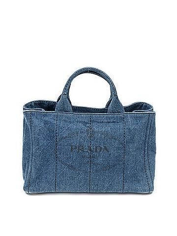 Prada Medium Canapa Tote (view 1)