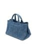 Prada Blue Medium Canapa Tote One size - photo 3