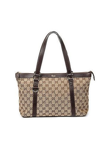 Gucci Abbey Zip Tote (view 1)