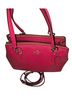 Coach 100% Leather Print Pink Satchel One size - photo 2