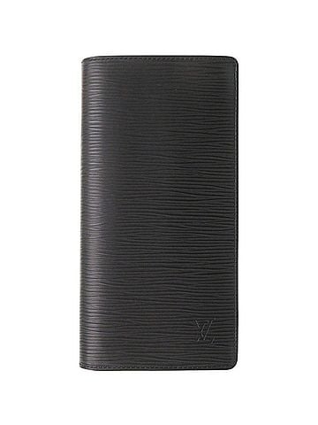 Louis Vuitton Louis Vuitton Portefeuille Brazza Epi M60622 Noir Long Wallet LV 0247 LOUIS VUITTON Men's (view 1)