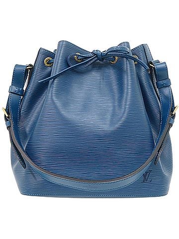 Louis Vuitton Louis Vuitton Petit Noé Epi M44105 Blue Shoulder Bag LV 0155 LOUIS VUITTON (view 1)