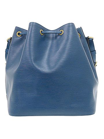 Louis Vuitton Louis Vuitton Petit Noé Epi M44105 Blue Shoulder Bag LV 0155 LOUIS VUITTON (view 2)