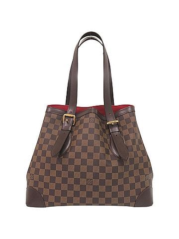 Louis Vuitton Louis Vuitton Hampstead MM Damier N51204 Brown Tote Bag LV 0204 LOUIS VUITTON (view 2)