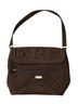 Vera Bradley 100% Microfiber Zebra Print Multi Color Brown Shoulder Bag One size - photo 1
