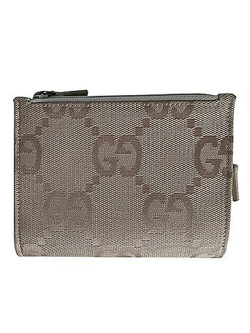 Gucci GUCCI GG Canvas Coin Purse/Card Case Wallet, Purse, with Box, 030 0416 1574 Beige, Women's (view 2)