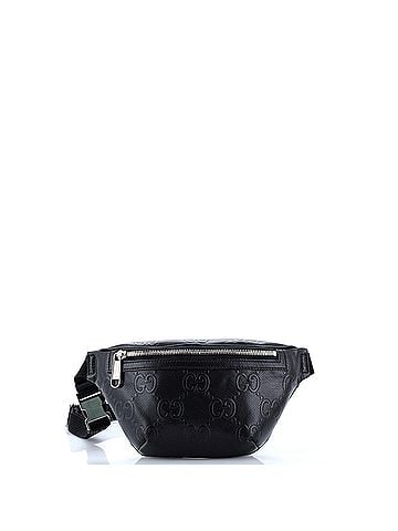 Gucci Belt Bag GG Embossed Perforated Leather Small (view 1)