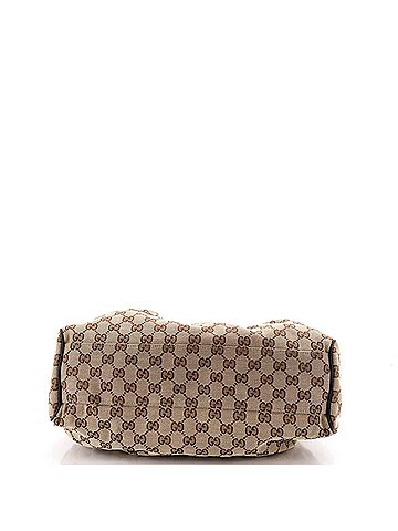 Gucci Sukey Tote GG Canvas with Leather Medium (view 2)