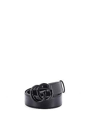 Gucci GG Marmont Monochrome Belt Leather with Enamel Wide (view 1)