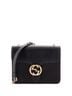 Gucci 100% Leather Black Interlocking Shoulder Bag Leather Small One size - photo 1