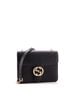 Gucci 100% Leather Black Interlocking Shoulder Bag Leather Small One size - photo 3