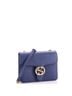 Gucci 100% Leather Blue Interlocking Shoulder Bag Leather Small One size - photo 3