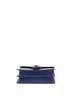 Gucci 100% Leather Blue Interlocking Shoulder Bag Leather Small One size - photo 2