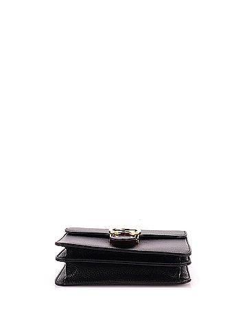 Gucci Interlocking Shoulder Bag Leather Small (view 2)