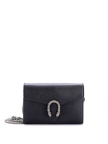 Gucci Dionysus Chain Wallet Leather with Embellished Detail Small (view 1)