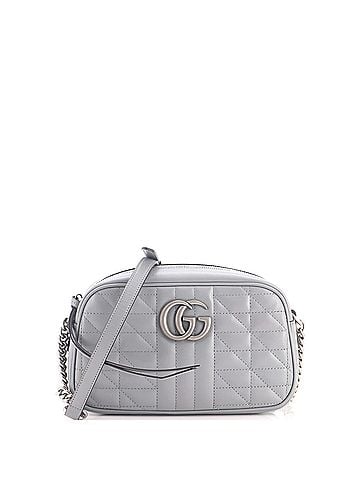 Gucci GG Marmont Shoulder Bag Mixed Matelasse Leather Small (view 1)