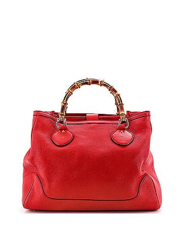 Gucci Vintage Diana Bamboo Top Handle Tote Leather Medium (view 1)