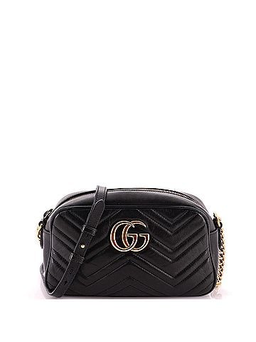 Gucci GG Marmont Shoulder Bag Matelasse Leather Small (view 1)