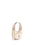 Gucci 100% Coatead Canvas Tan Interlocking G Patch Half Moon Hobo GG Coated Canvas Mini One size - photo 3