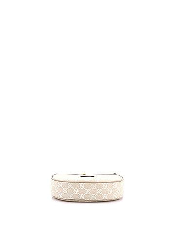Gucci Interlocking G Patch Half Moon Hobo GG Coated Canvas Mini (view 2)