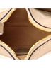 Gucci 100% Coatead Canvas Tan Interlocking G Patch Half Moon Hobo GG Coated Canvas Mini One size - photo 5