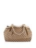 Gucci 100% Canvas Plain Tan Brown Sukey Tote GG Canvas with Leather Medium One size - photo 4