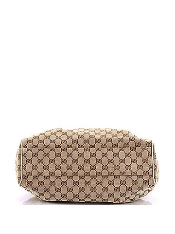 Gucci Sukey Tote GG Canvas with Leather Medium (view 2)