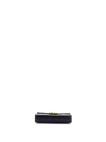 Gucci GG Marmont Chain Wallet Matelasse Leather Mini (view 2)