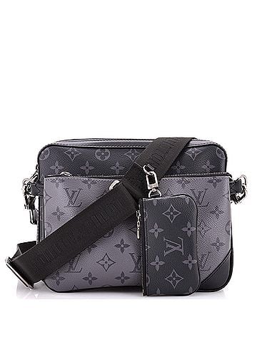 Louis Vuitton Trio Messenger Bag Reverse Monogram Eclipse Canvas (view 1)