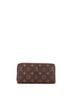 Louis Vuitton 100% Coatead Canvas Brown Zippy Wallet Monogram Canvas One size - photo 4