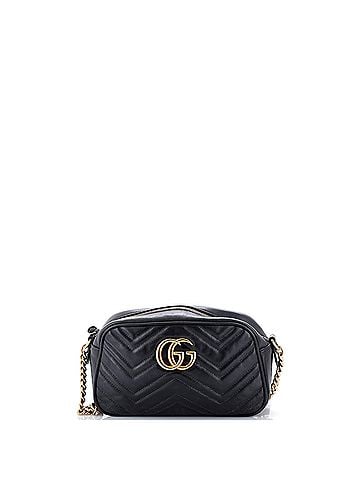 Gucci GG Marmont Shoulder Bag Matelasse Leather Small (view 1)