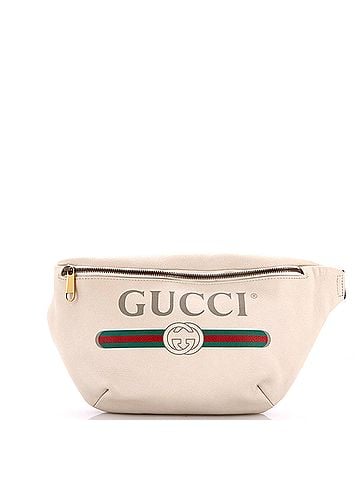 Gucci Logo Belt Bag Printed Leather Medium (view 1)