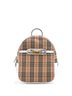 Burberry 100% Canvas Plain Brown Link Backpack 1983 Knight Check Canvas Medium One size - photo 1