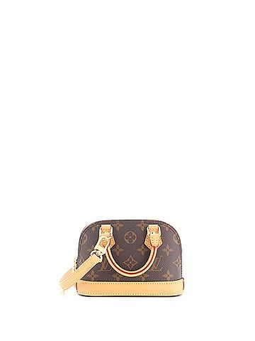 Louis Vuitton Alma Handbag Monogram Canvas Nano (view 1)